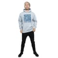 Miniatyrbilde 4 av 5: DC Comics Mens Justice League Movie Double Indigo Hoodie