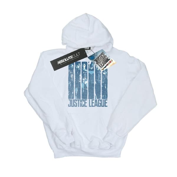 DC Comics Mens Justice League Movie Double Indigo Hoodie