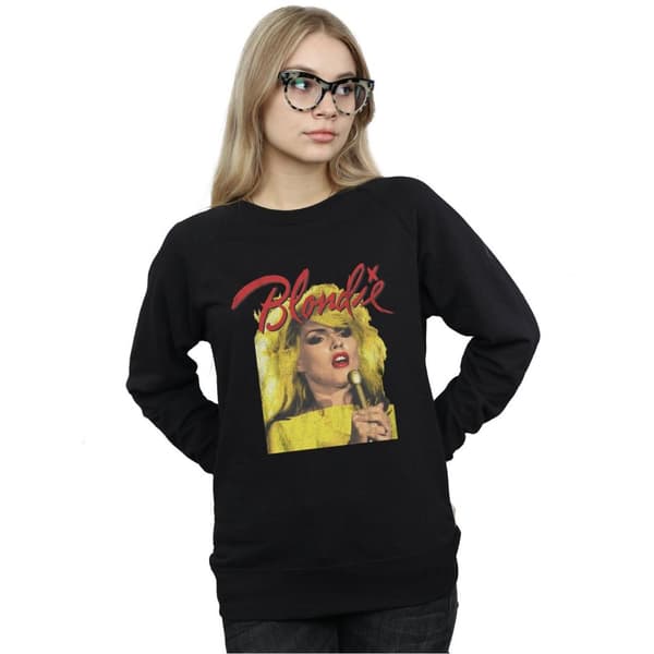 Blondie Sweatshirt - Singing With Mic - dam/dam