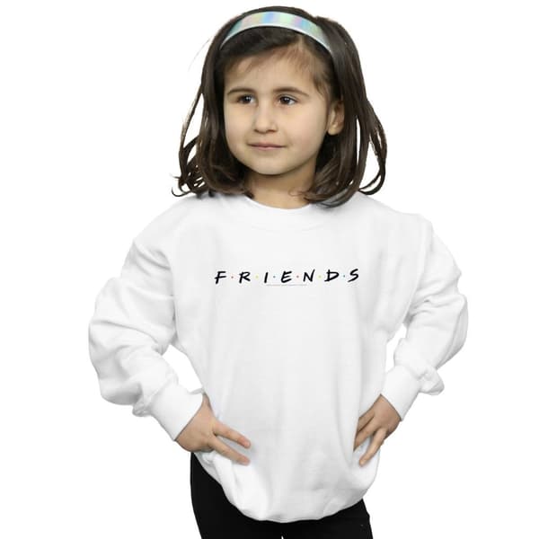 Friends Girls Text Logo Sweatshirt