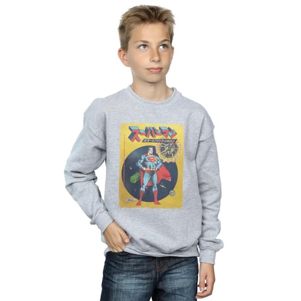 DC Comics Boys Superman International Cover Sweatshirt