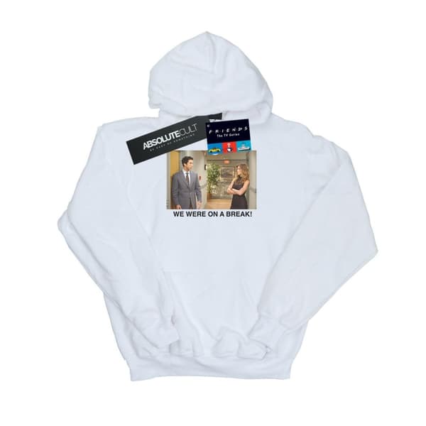 Friends Mens We Were On A Break Hallway Hoodie