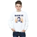 Miniatyrbillede 2 af 3: David Bowie Boys Orange Stripes Sweatshirt