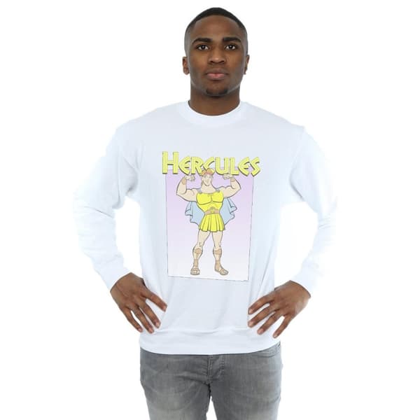 Disney Mens Hercules Muscles Sweatshirt