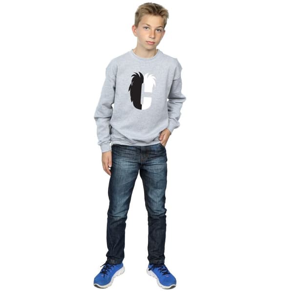 Disney Sweatshirt med alfabetet C för Cruella De Vil för pojkar