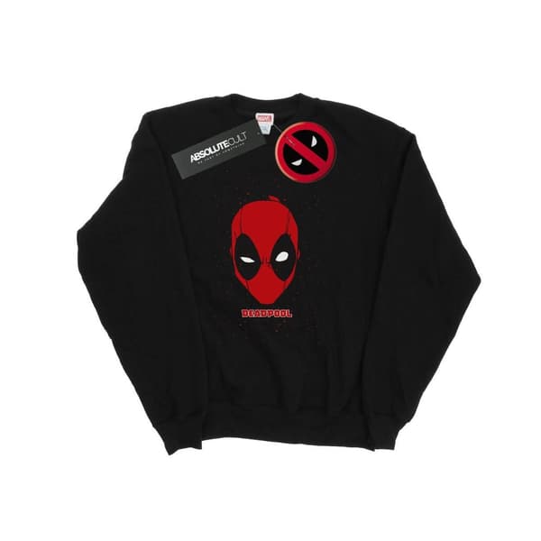 Marvel Womens/Ladies Deadpool Face Mask Sweatshirt