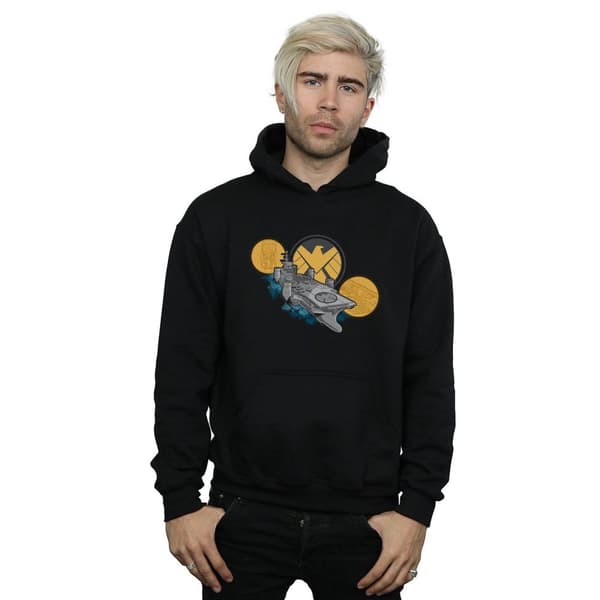 Marvel Mens S.H.I.E.L.D. Hellicarrier Hoodie