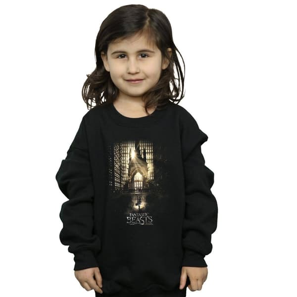 Fantastic Beasts Sweatshirt med filmaffisch för flickor