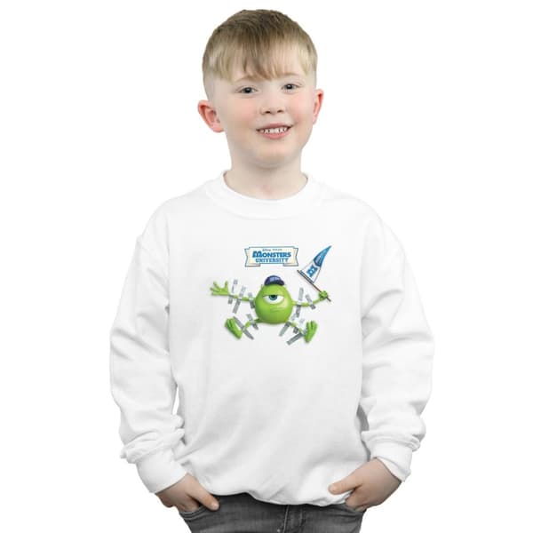 Disney Pojkar Monsters University Sweatshirt med tejpade muddar