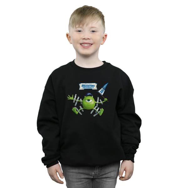 Disney Pojkar Monsters University Sweatshirt med tejpade muddar