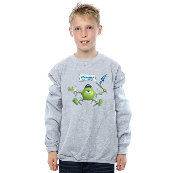 Disney Pojkar Monsters University Sweatshirt med tejpade muddar