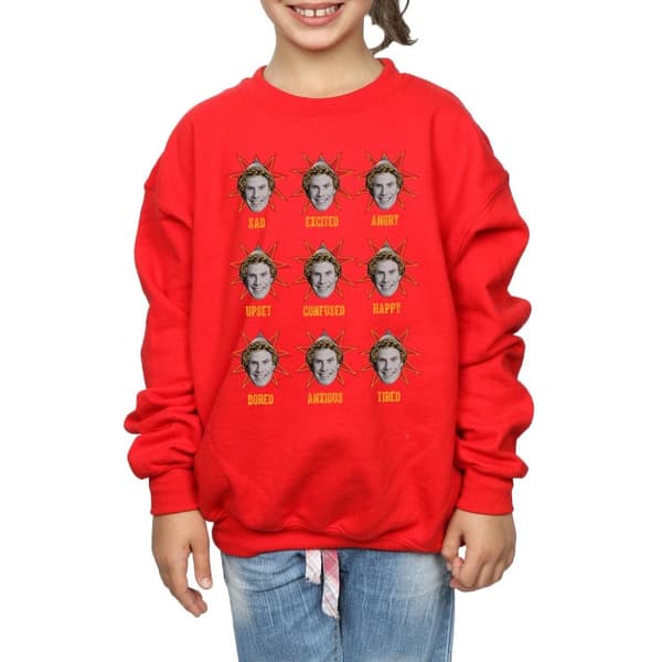 Elf Buddy Moods-tröja för flickor