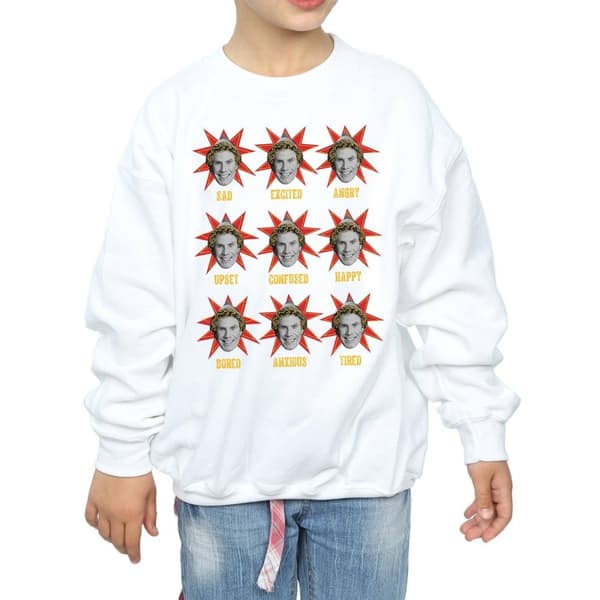 Elf Girls Buddy Moods Sweatshirt