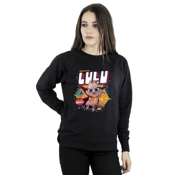 DC Comics Dam/Tjej DC League Of Super-Pets Lulu Evil Genius Sweatshirt