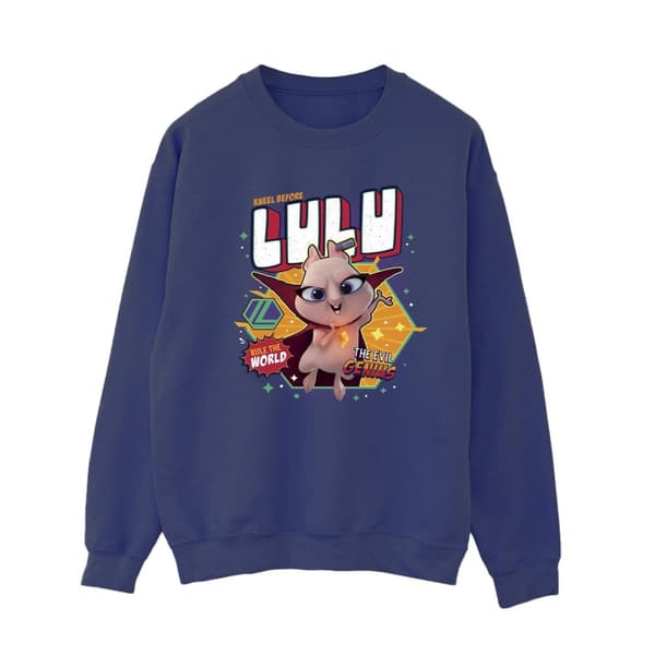 DC Comics Dam/Tjej DC League Of Super-Pets Lulu Evil Genius Sweatshirt