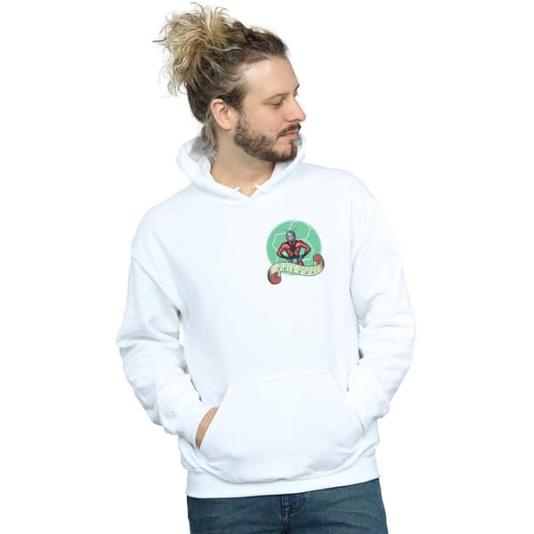 Marvel Mens Ant-Man Tattoo Breast Print Hoodie
