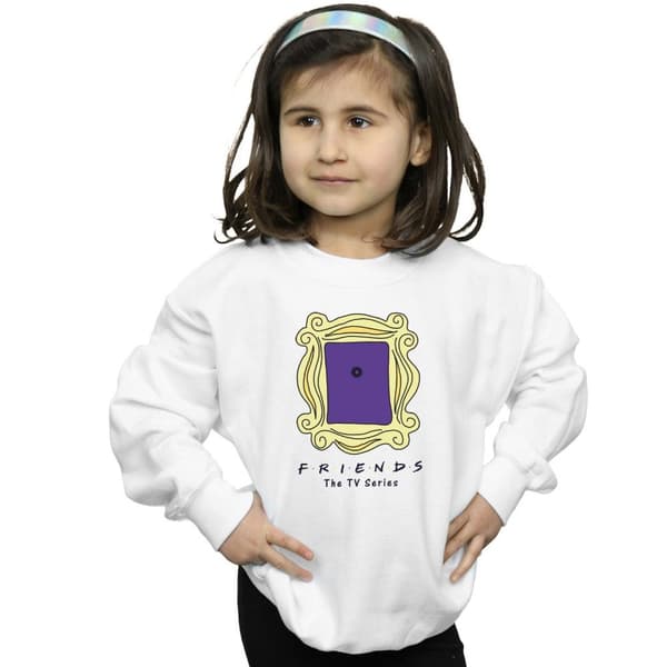 Friends Girls Door Peephole Sweatshirt