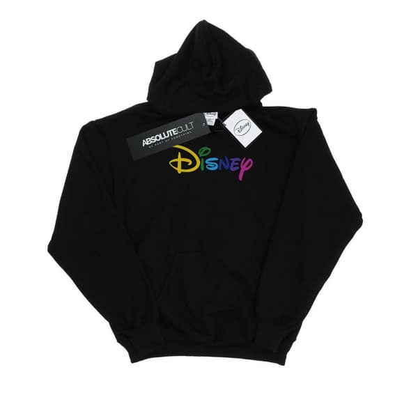 Disney Mens Colour Logo Hoodie