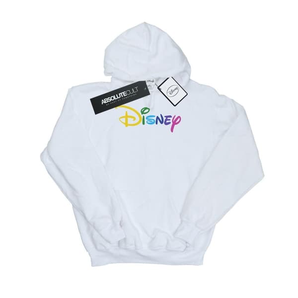 Disney Mens Colour Logo Hoodie