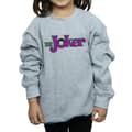 Miniatyrbild 3 av 5: DC Comics Sweatshirt med textlogotyp från The Joker för flickor