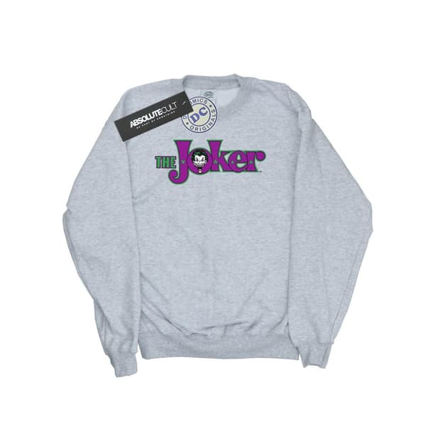 DC Comics Sweatshirt med textlogotyp från The Joker för flickor