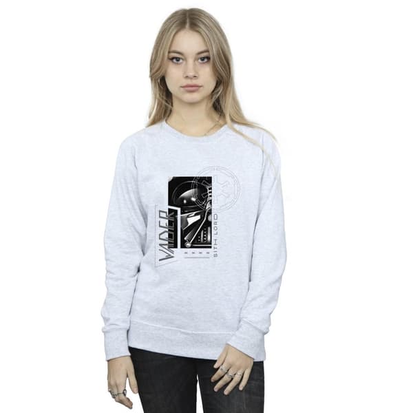 Star Wars Dam/Tjej Obi-Wan Kenobi Sith SciFi Collage Sweatshirt