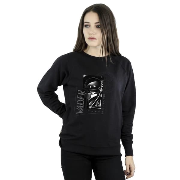 Star Wars Dam/Tjej Obi-Wan Kenobi Sith SciFi Collage Sweatshirt