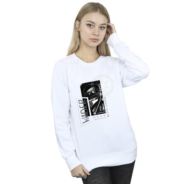 Star Wars Dam/Tjej Obi-Wan Kenobi Sith SciFi Collage Sweatshirt