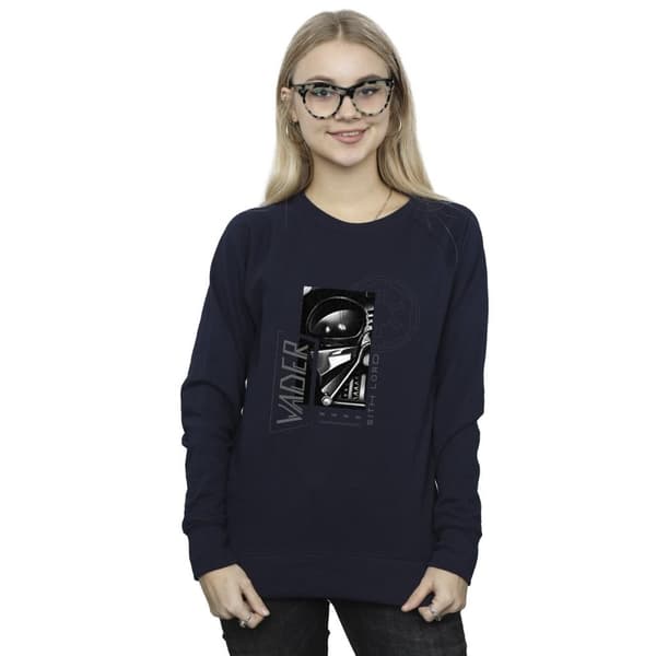 Star Wars Dam/Tjej Obi-Wan Kenobi Sith SciFi Collage Sweatshirt