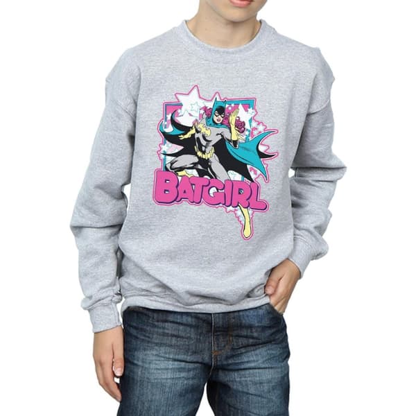 DC Comics Pojkar Batgirl Leap Sweatshirt