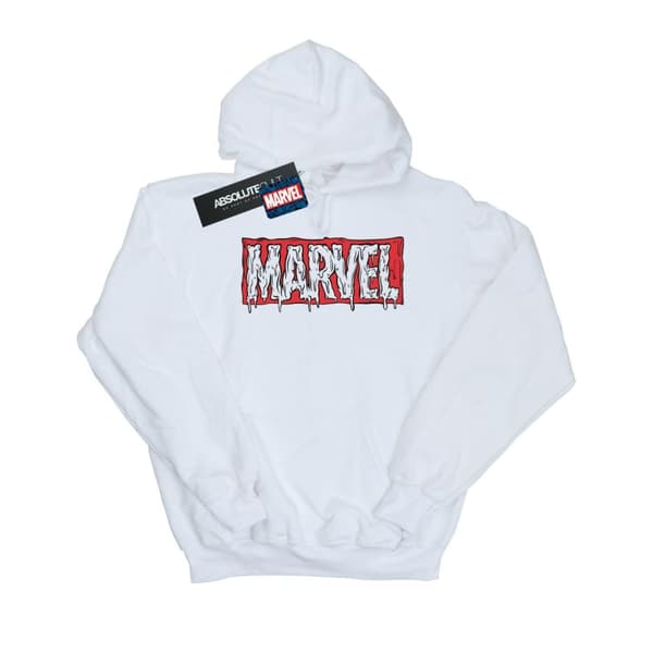 Marvel Mens Drip Logo Hoodie