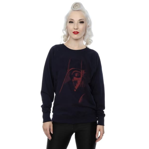 Star Wars Womens/Ladies Vader Red Face Sweatshirt