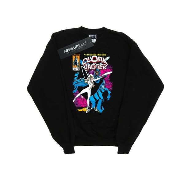 Marvel Mens Cloak And Dagger - Sweatshirt med serieomslag