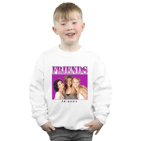 Friends Boys Monica Rachel Phoebe Homage Sweatshirt