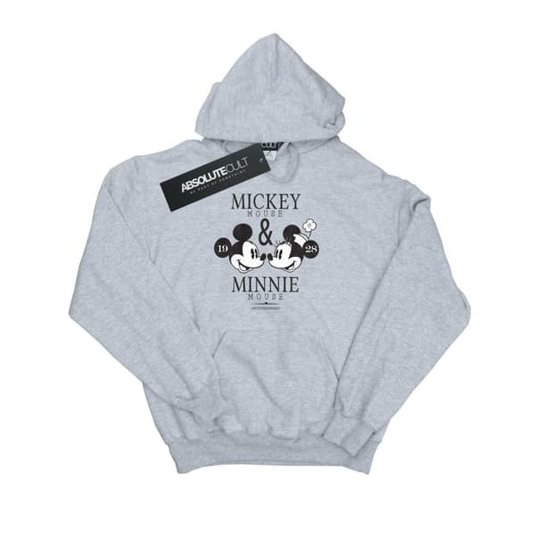 Disney Mens Mickey And Minnie Mouse Mousecrush Mondays Hoodie