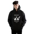 Miniatyrbilde 2 av 3: Disney Mens Mickey And Minnie Mouse Mousecrush Mondays Hoodie