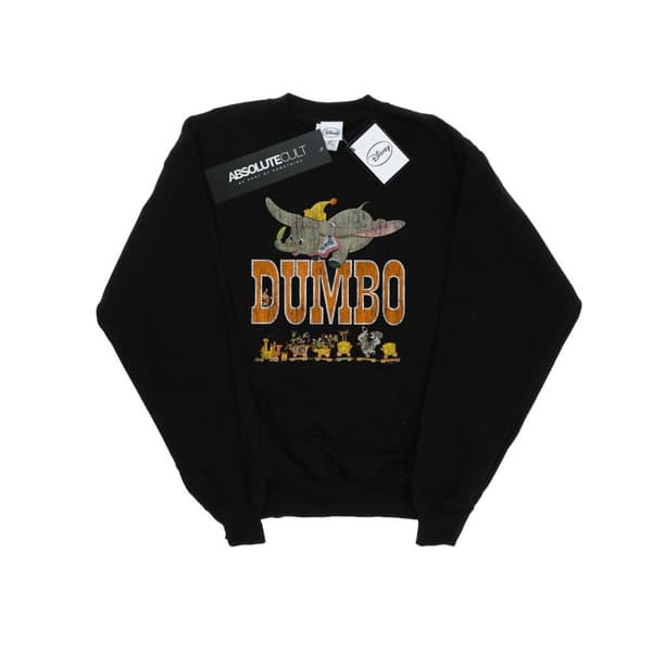 Disney Mens Dumbo The One And Only Sweatshirt Black XXL