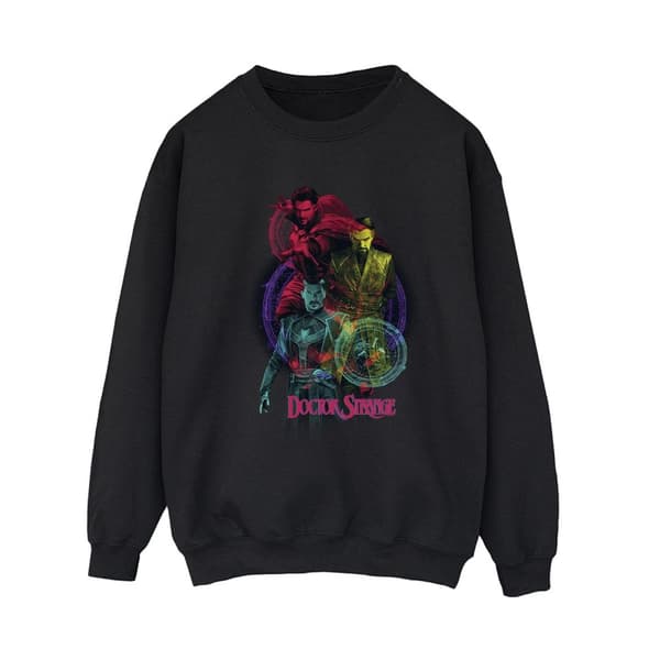 Marvel Dam/Tjej Doctor Strange Rainbow Sweatshirt