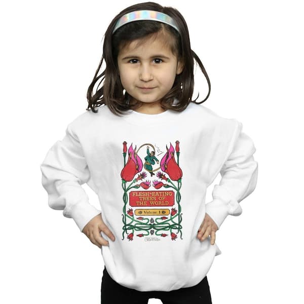 Fantastic Beasts Sweatshirt med köttätande träd för flickor