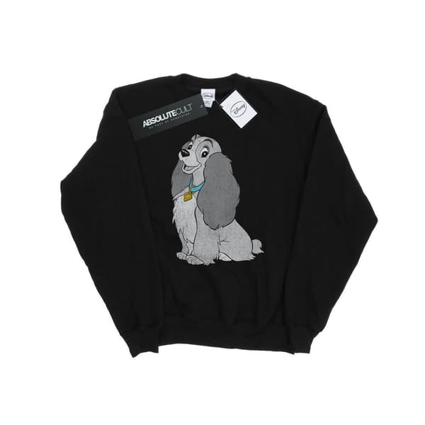 Disney Mens Lady And The Tramp Classic Lady Sweatshirt