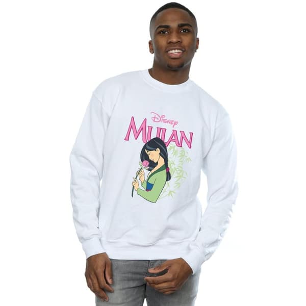 Disney Mens Mulan Rosa Magnolia Sweatshirt
