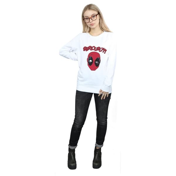 Marvel Womens/Ladies Deadpool Seriously Sweatshirt