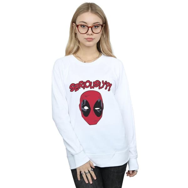 Marvel Womens/Ladies Deadpool Seriously Sweatshirt