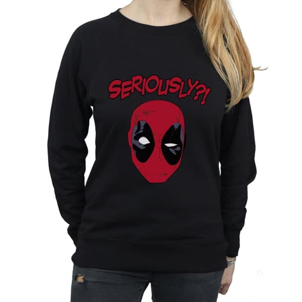 Marvel Womens/Ladies Deadpool Seriously Sweatshirt