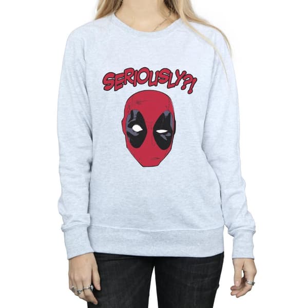 Marvel Womens/Ladies Deadpool Seriously Sweatshirt