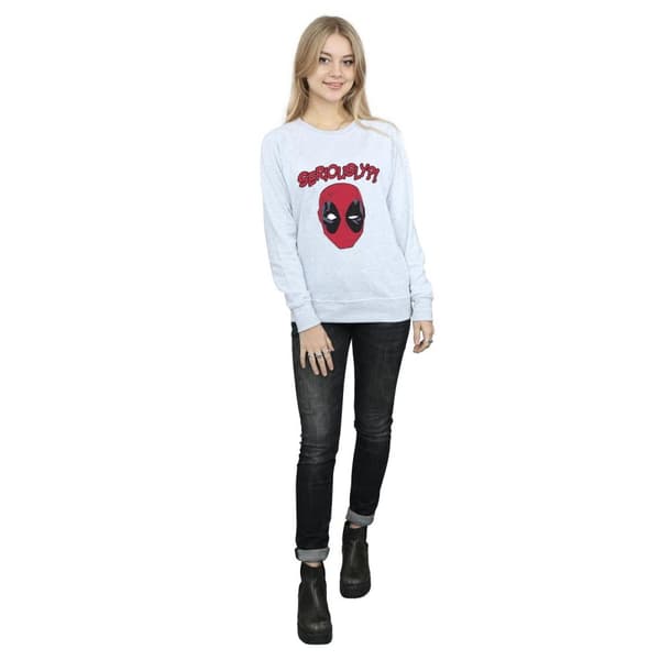 Marvel Womens/Ladies Deadpool Seriously Sweatshirt