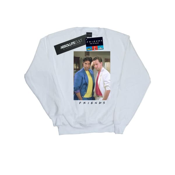 Friends Womens/Ladies Ross And Chandler College Sweatshirt