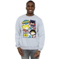 Miniatyrbild 2 av 5: DC Comics Mens Chibi Super Friends Dance Sweatshirt
