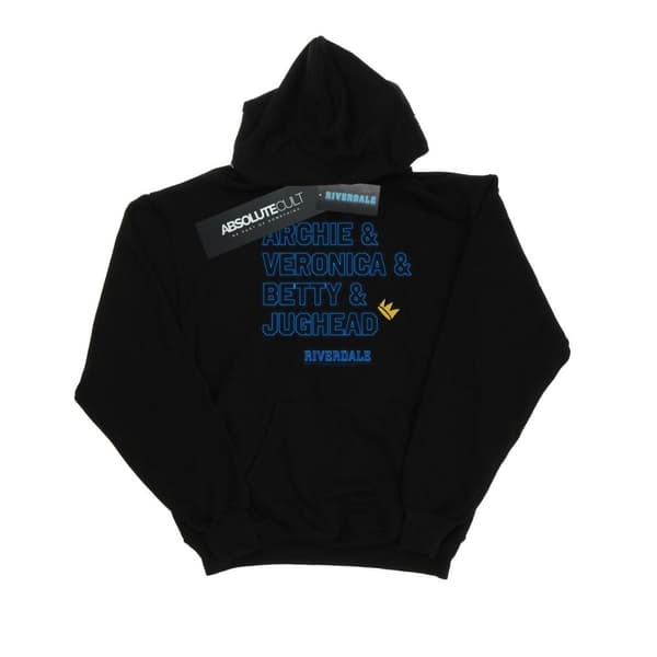 Riverdale Mens Character Names Hoodie Black XXL