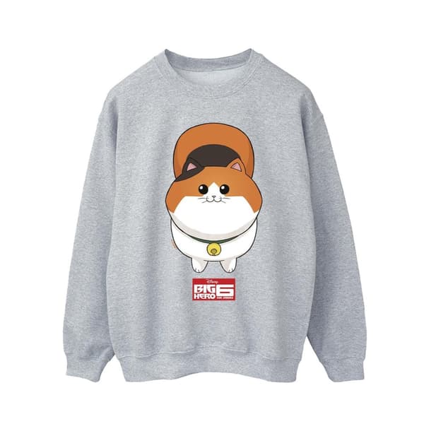 Disney Big Hero 6 Baymax Kitten Face-tröja för herrar